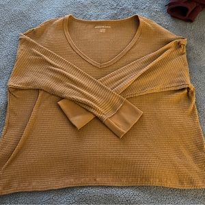 American Eagle size XL waffle thermal long sleeve shirt